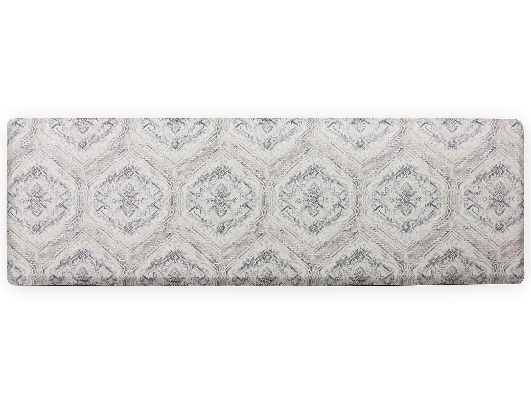 FloorPops FPA3743 Harper Anti-Fatigue Comfort Long Mat, Grey