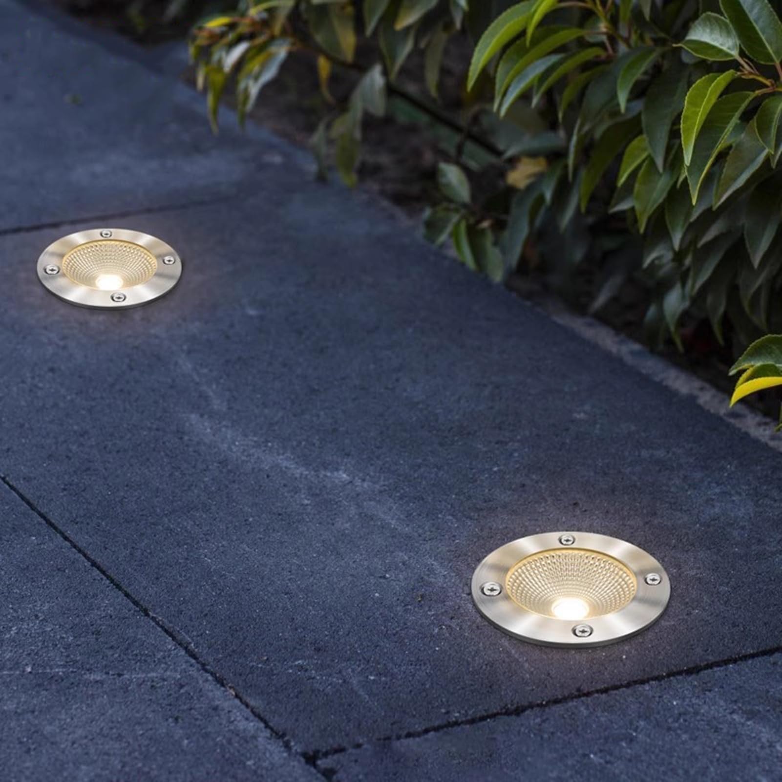 Luces exteriores. Focos LED COB for exteriores, resistentes al agua IP66, for terrazas, escalones, jardines y paisajes(White,5W)