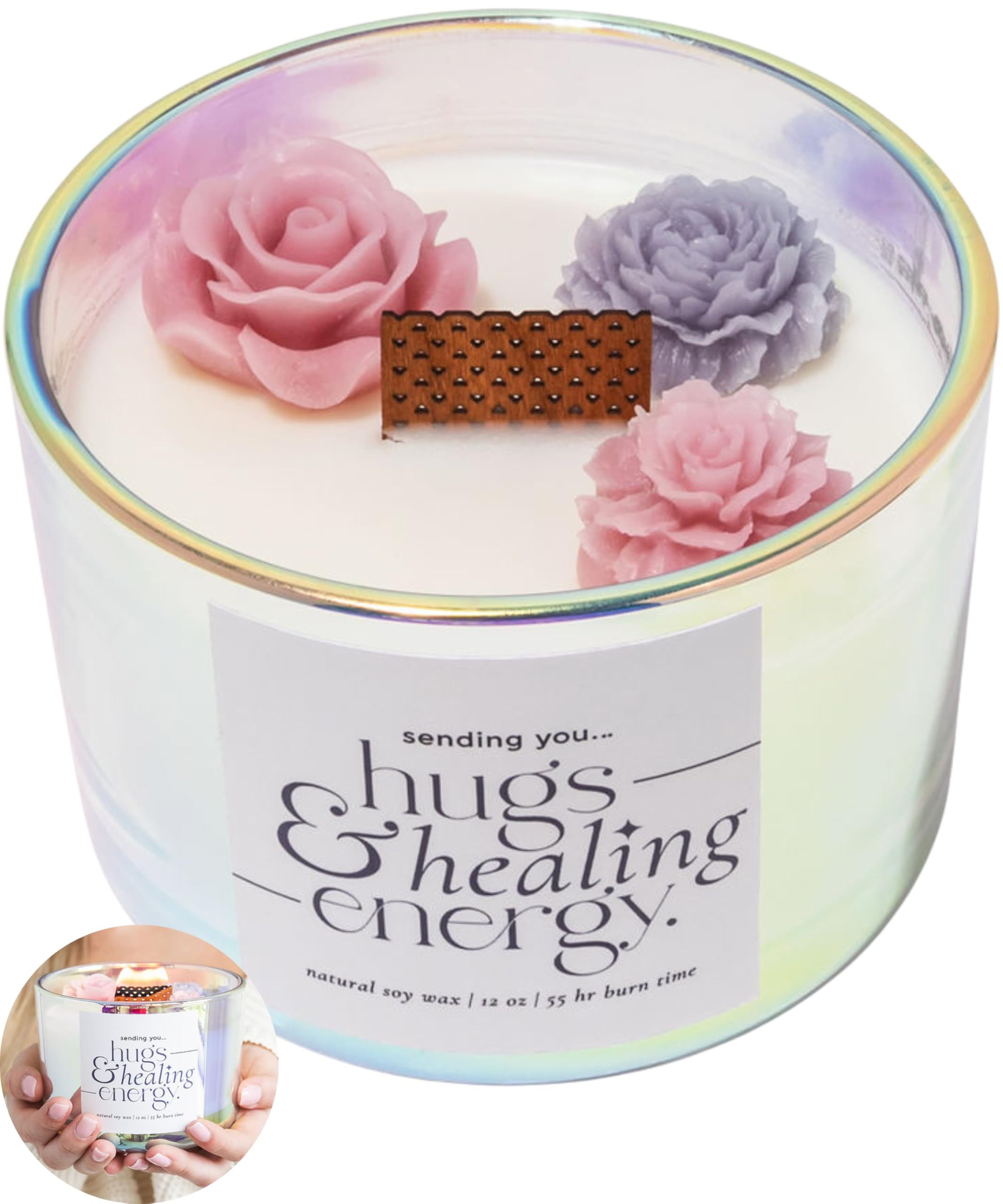 Hugs and Healing Energy Sympathy Candle