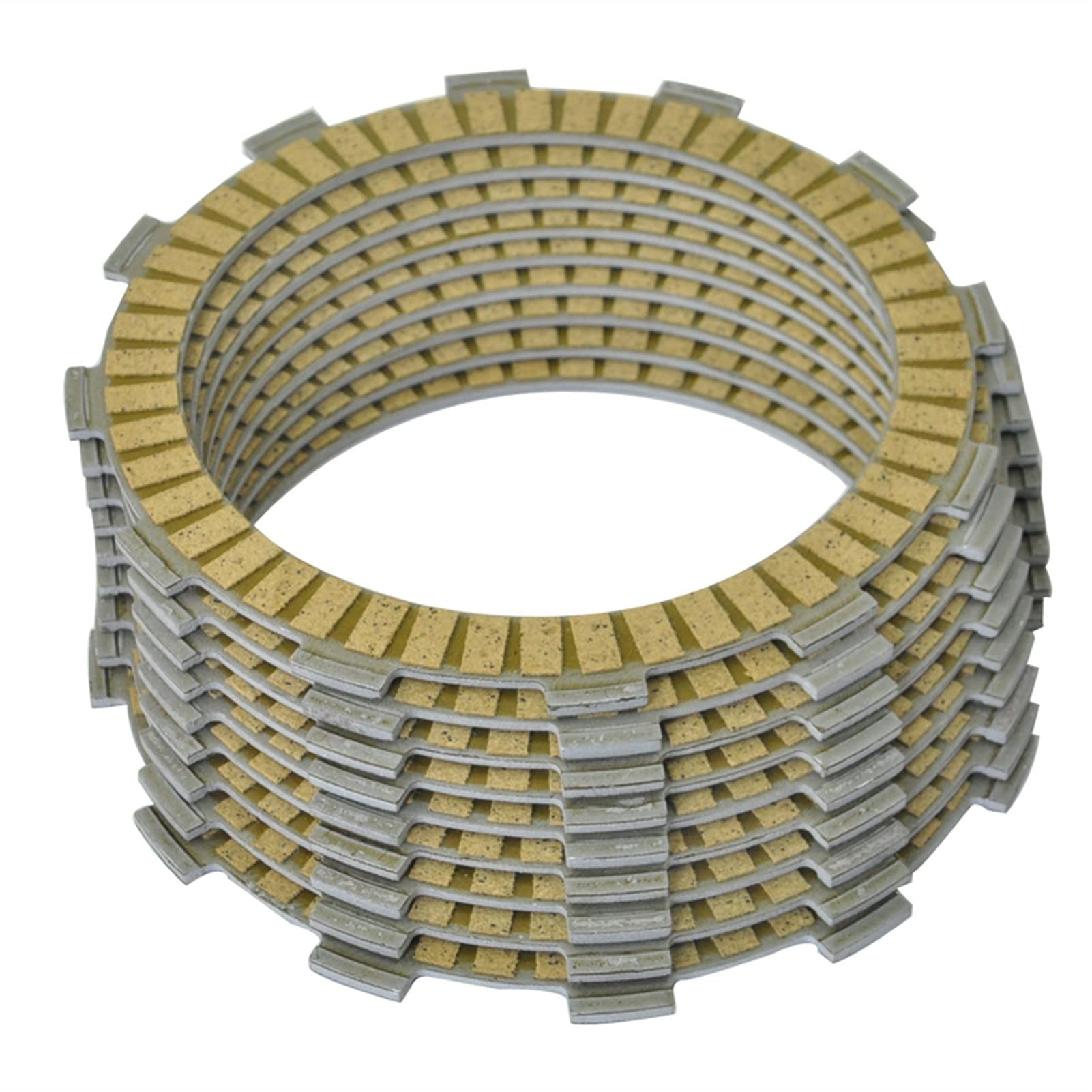Vskte 9Pc Motorcycle Friction Clutch Plates Fit For Suzuki Gs1000 1980-1982 Gs1100 1982-1984 Gs1150e 1984-1986 Vl1500 Intruder 1500 C90 Boulevard