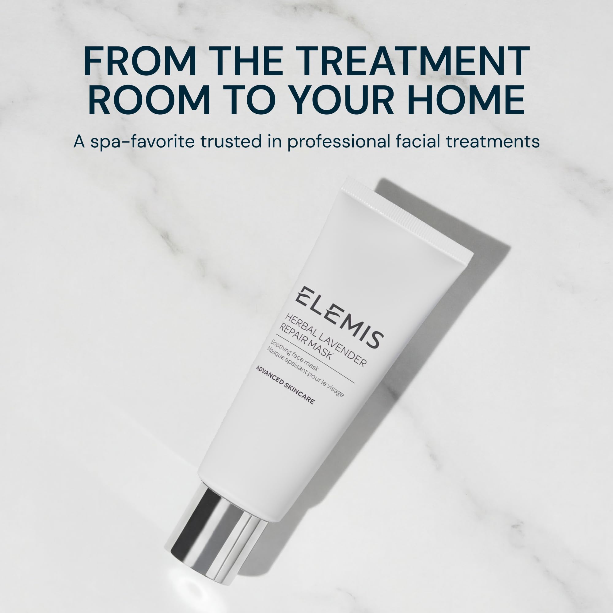 ELEMIS Herbal Lavender Repair Mask; Soothing Clay Mask, 2.5 Fl Oz