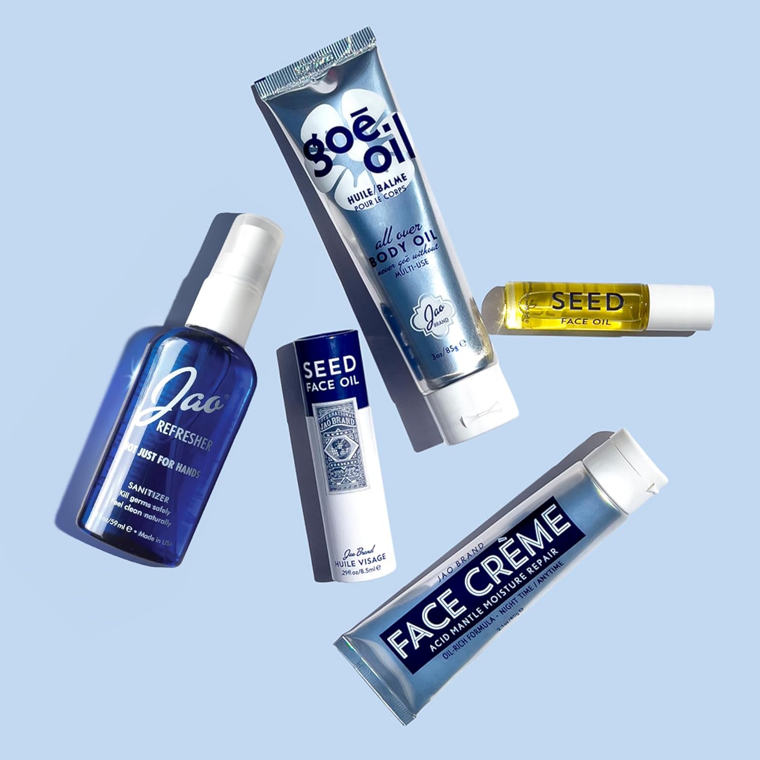 Jao Brand Seed Face Oil | Hydrating Serum For Plump, Smooth Skin | Lightweight Moisturizer | Facial Oil For All Skin Types | Restores Elasticity | No Parabens, No Fillers | 0.29 fl. oz. - Image 7