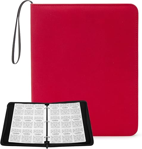 Miniatura 10 de Carpeta de tarjetas – Capacidad 720, tarjetero con cremallera para MTG, tarjetas deportivas y coleccionables – Almacenamiento sin ácidos, duradero y