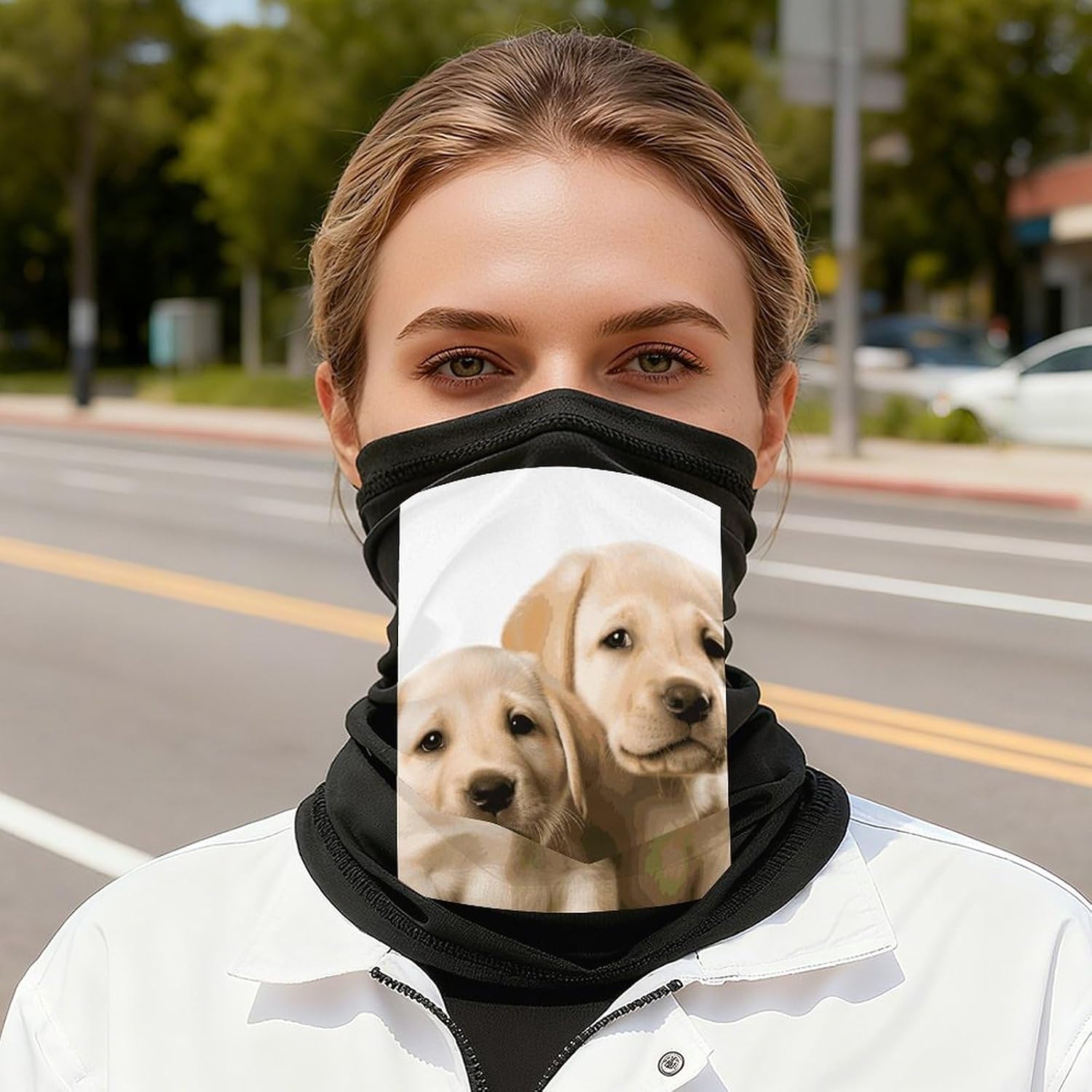 UV Protection Neck Gaiter for Men Women Breathable Face Mask Quick Dry image 5