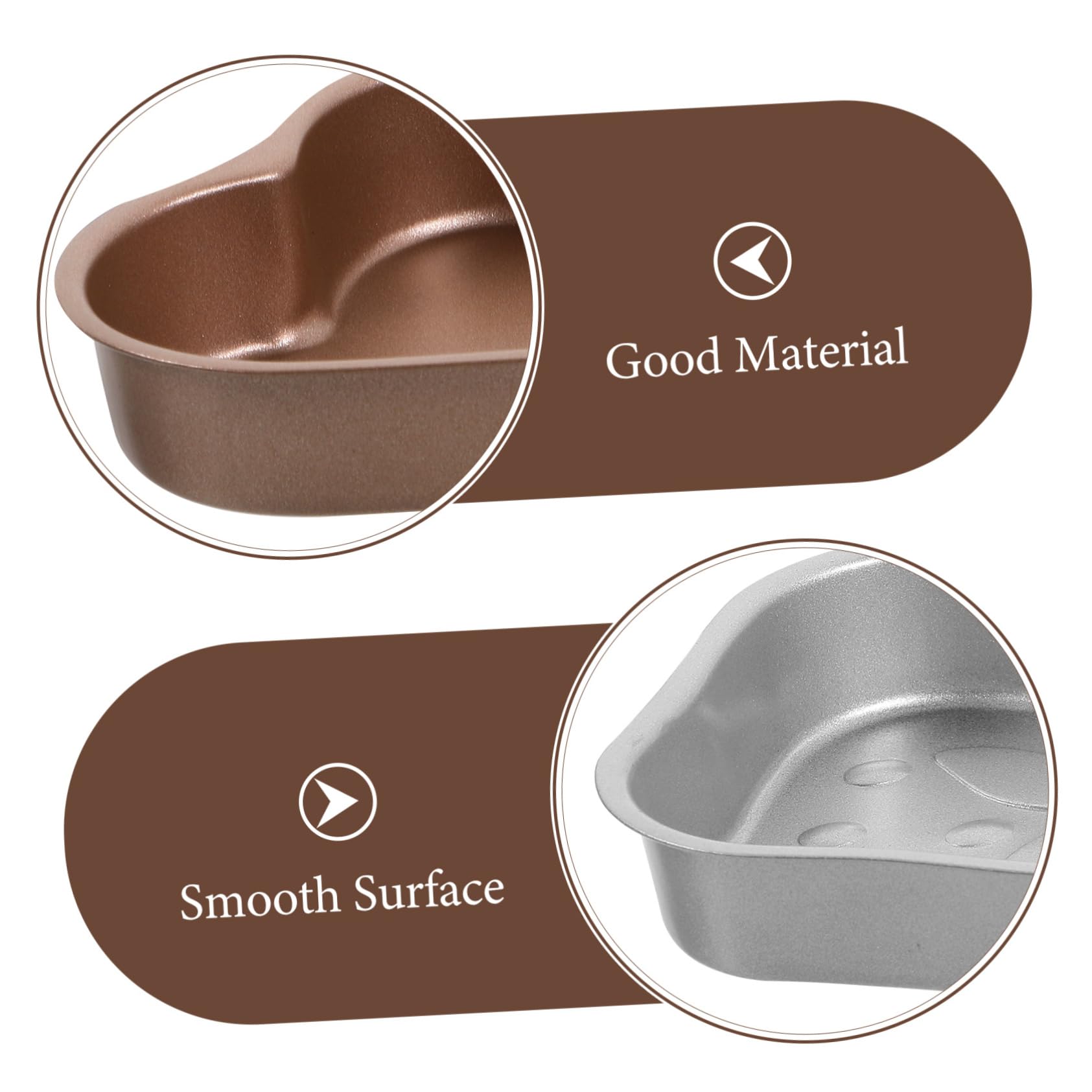 Amosfun 12 Piezas Mini Molde Para Pasteles Moldes Para Hornear Tarta De Queso Tostador Bandeja Para Hornear Moldes De Pudín De Cocina Taza Para Hornear De Metal Herramienta Para Hacer