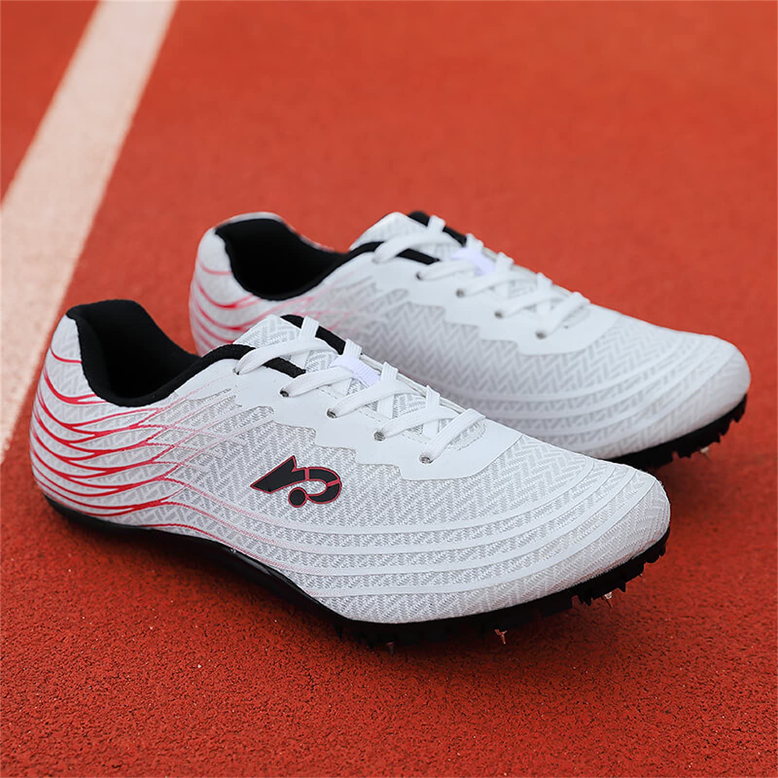 Chaussures D'athlétisme À Pointes Professionnelles pour Hommes Et Femmes Baskets De Course De Sprint Et De Saut