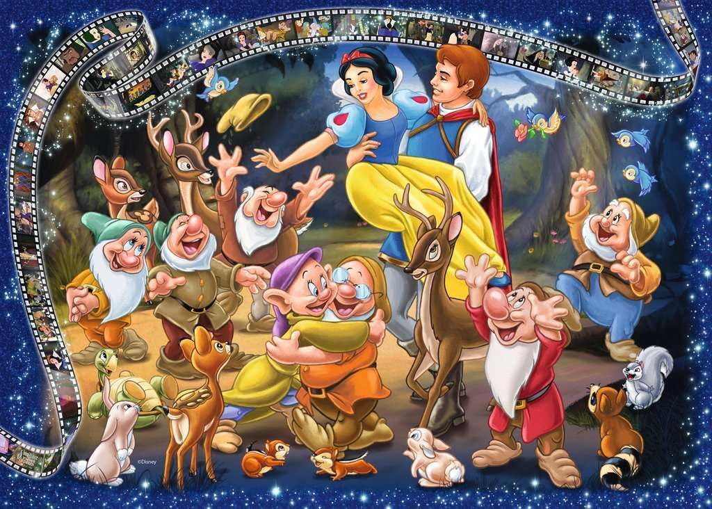 Ravensburger Disney Collector's Edition Snow White 1000 Piece Jigsaw Puzzle for Adults - 12000310 - Handcrafted Tooling, Made in Germany, Every Piece Fits Together Perfectly