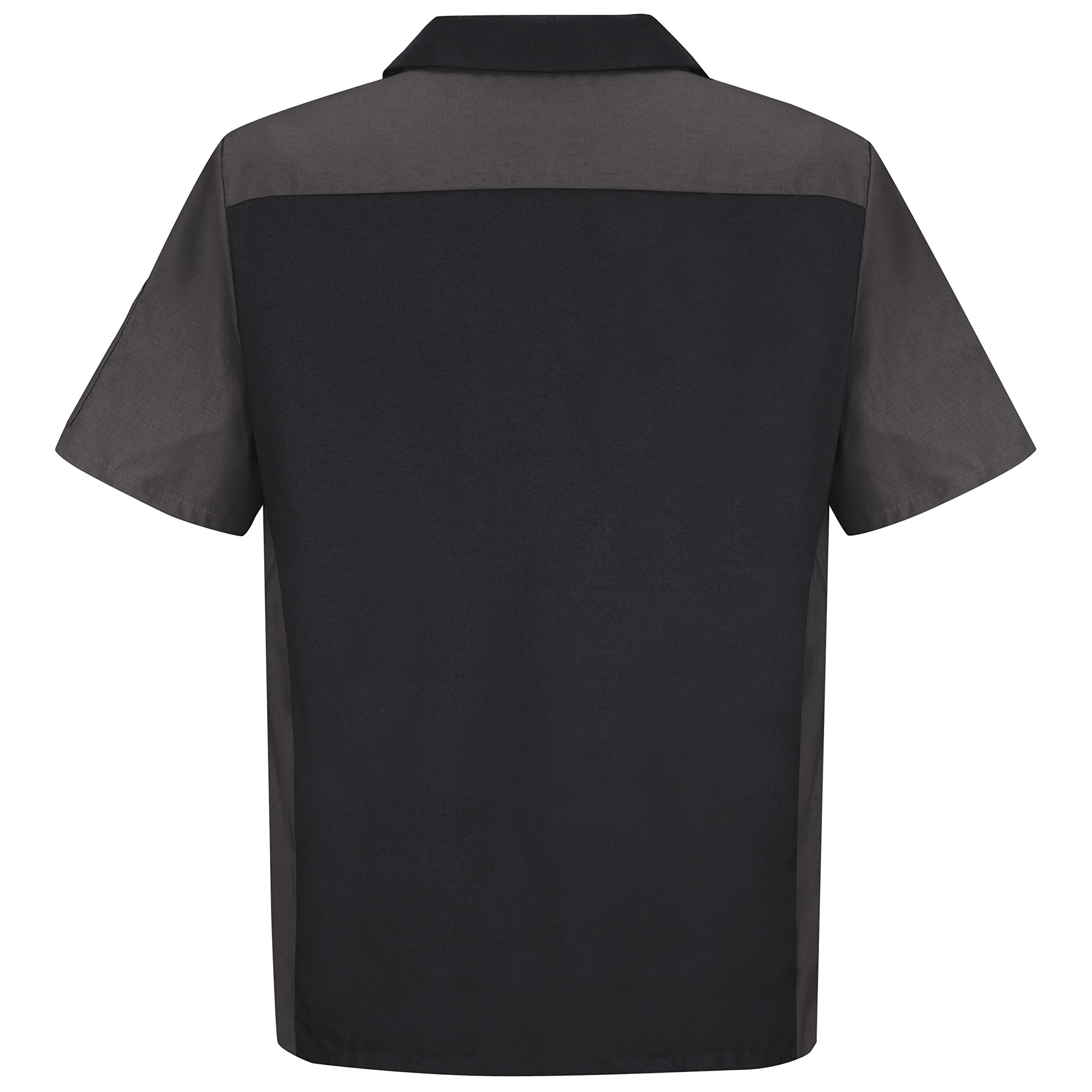 Red Kap Herren Men's Short Sleeve Two-Tone Crew Shirt Hemd (1er Pack)