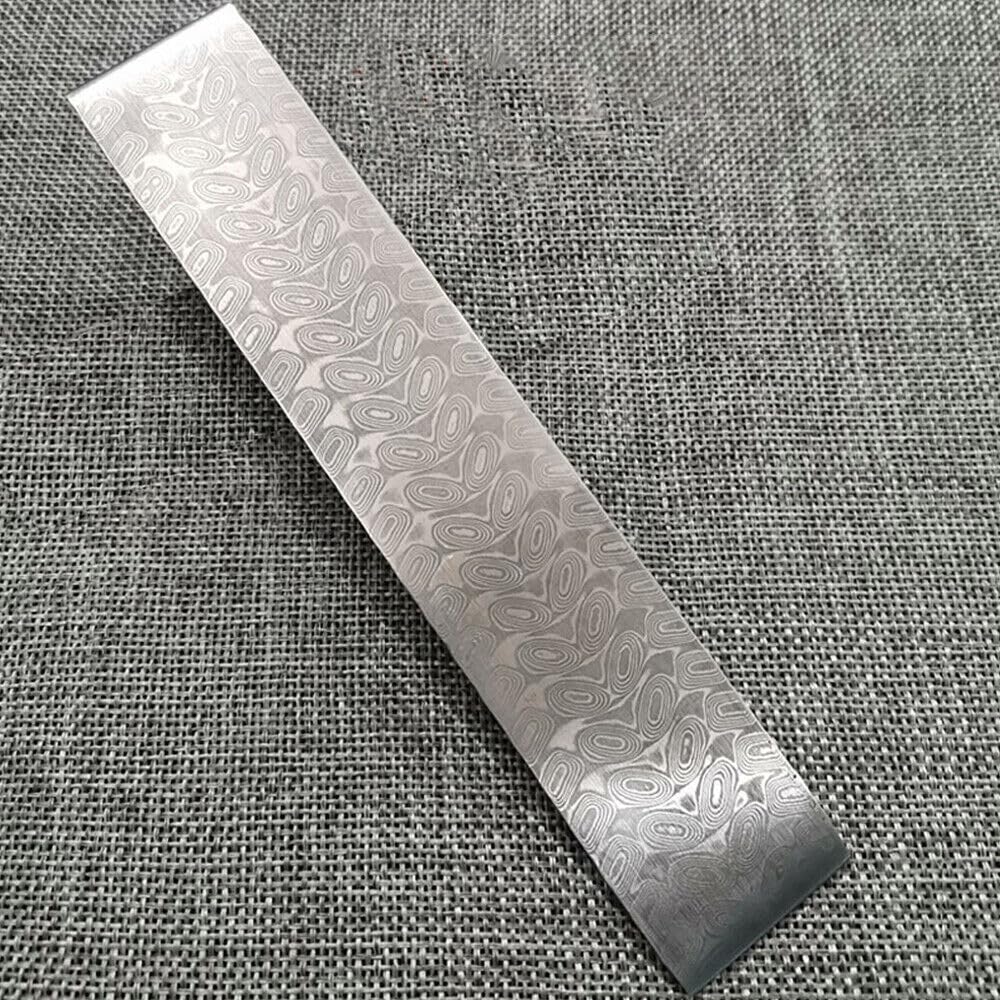 VG10 Damascus Steel Billet Bars Material Knife Blade Blanks 150x25x3mm