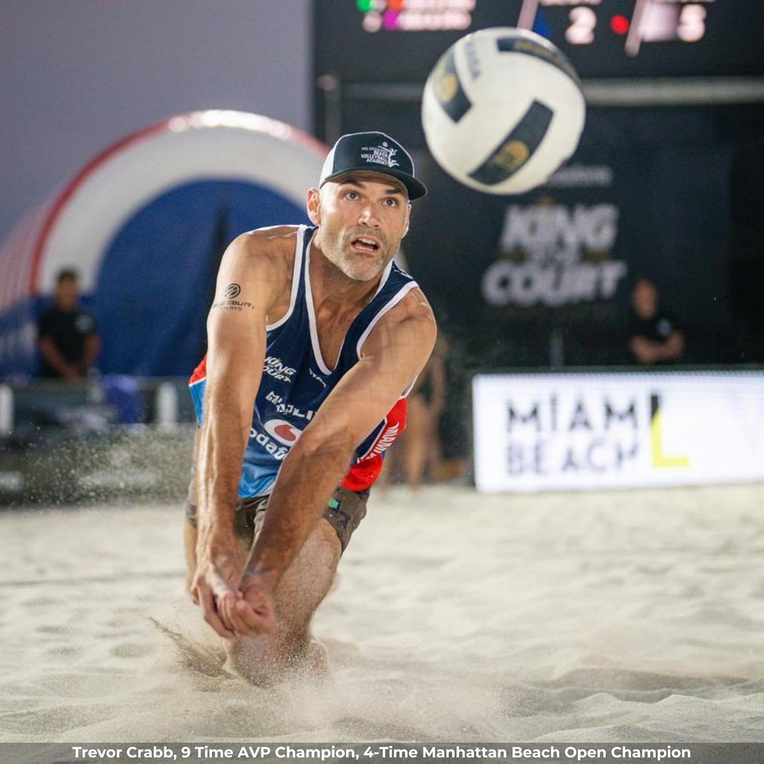 KING OF THE BEACH® Miramar® Beach Volleyball - Official Game Ball - Image 4