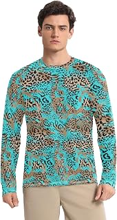 Camisas de playa de manga larga con protección UV UPF 50+ para hombre, de secado rápido