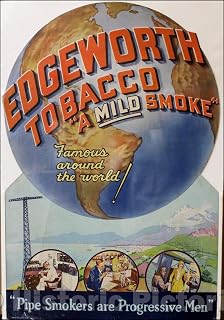 Historic Map - World Map - Tobacco Advertising Edgeworth Tobacco Store Display, 1948, Larus & Brother Company - Vintage Wall Art 24in x 36in
