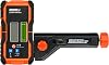 Johnson Level & Tool JLR300-UNV-RG Detector rotativo láser universal verde y rojo, detector de doble cara, pantalla LED retroiluminada 1