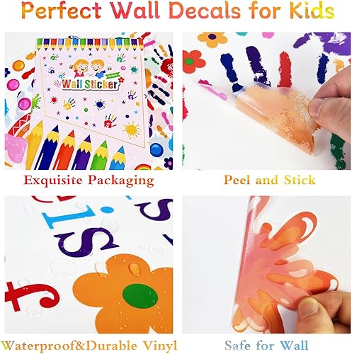 Miniatura 3 de AOWDIAO Calcomanías inspiradoras para pared de aula para niños, cita del futuro del mundo está en esta habitación, calcomanía de vinilo para