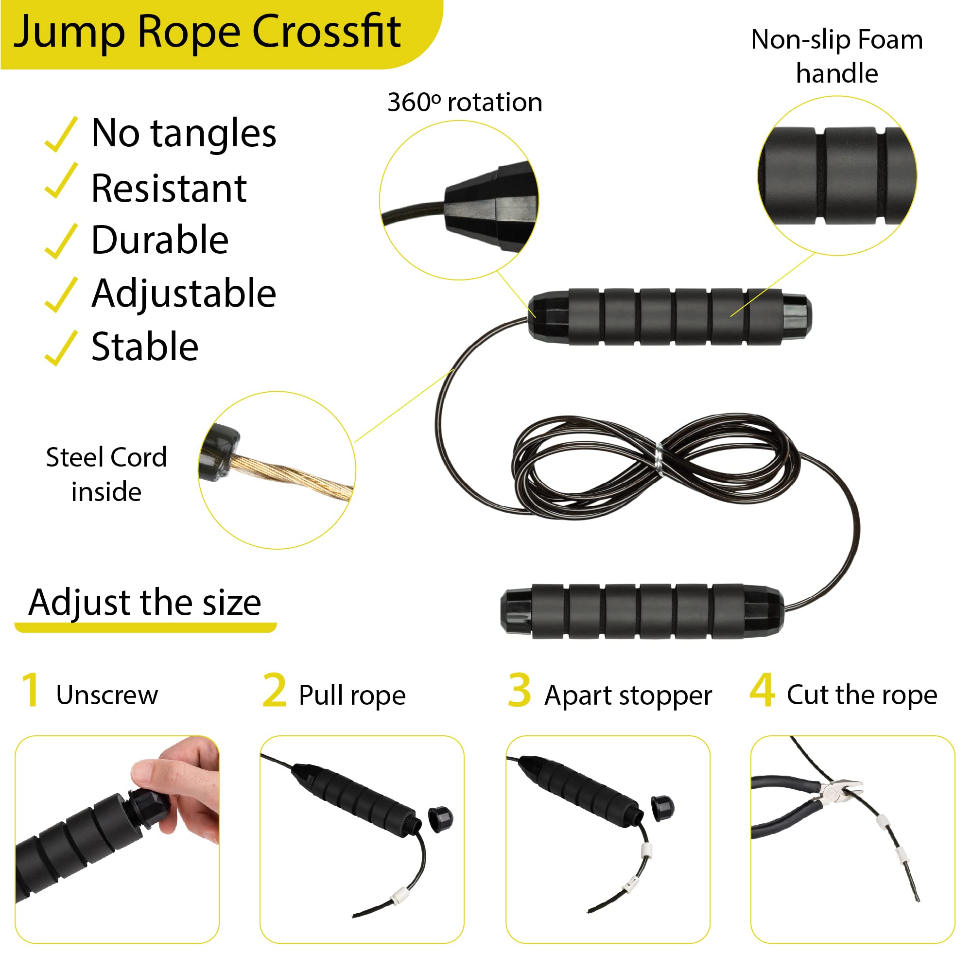 PROFIT entrenamiento en casa compatible con TRX - Con Anclaje Interior Y Exterior, Botellín Térmico, Y Cuerda Para Saltos - Ideal Para La Tonificación De Músculos Y Todo Nivel De Fitness