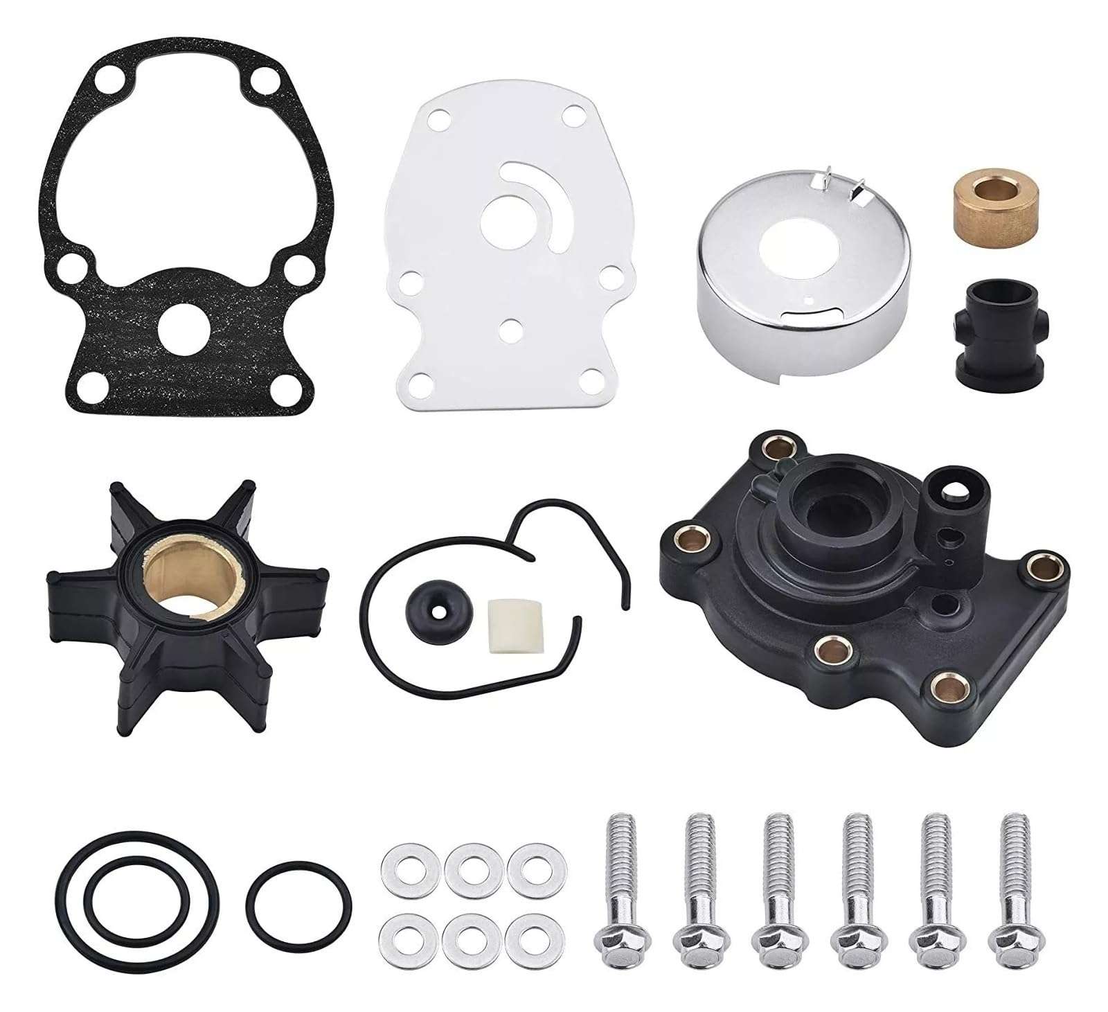 Kit turbine de pompe à eau 393630 pour l'entretien de moteur hors-bord