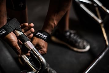 Harbinger Big Grip No-Slip Nylon Lifting Straps with DuraGrip (Pair)