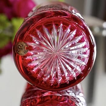 Amazon.co.jp: 極オールドバカラBACCARAT 金赤レッド被せ ドゥエ