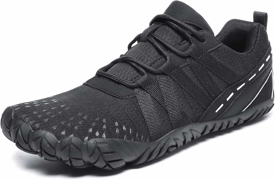 funbank Barefoot Shoes Women Men Minimalist Zero Drop Wide Toe Box Water Shoes Hiking Barefoot Footwear Unisex Sneakers for Workout Cross-Trainer Walking Running Camping Beach Weightlifting Grounding Sport