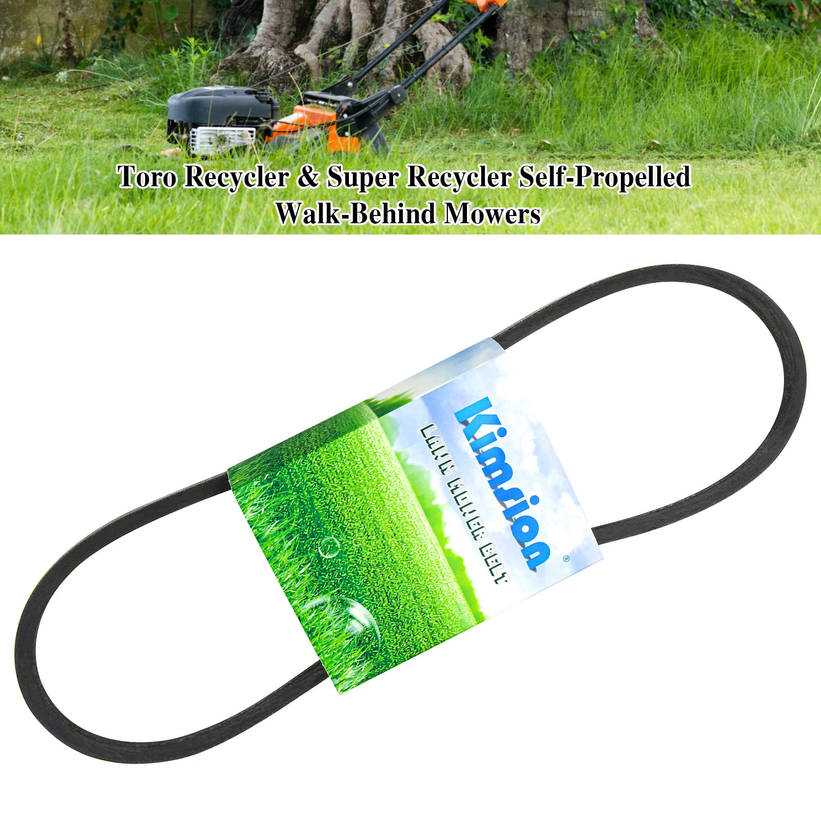 91-2258 Courroie Trapézoïdale De Rechange Pour Tondeuse à Gazon Lawn Boy 10672 (250000001-250999999) (2005) Insight Gold – Compatible Avec Courroie D 'entraînement 91-2258