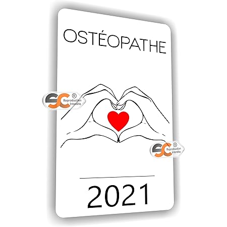 SC ® Sticker/Autocollant Caducée Aide Soignante Date