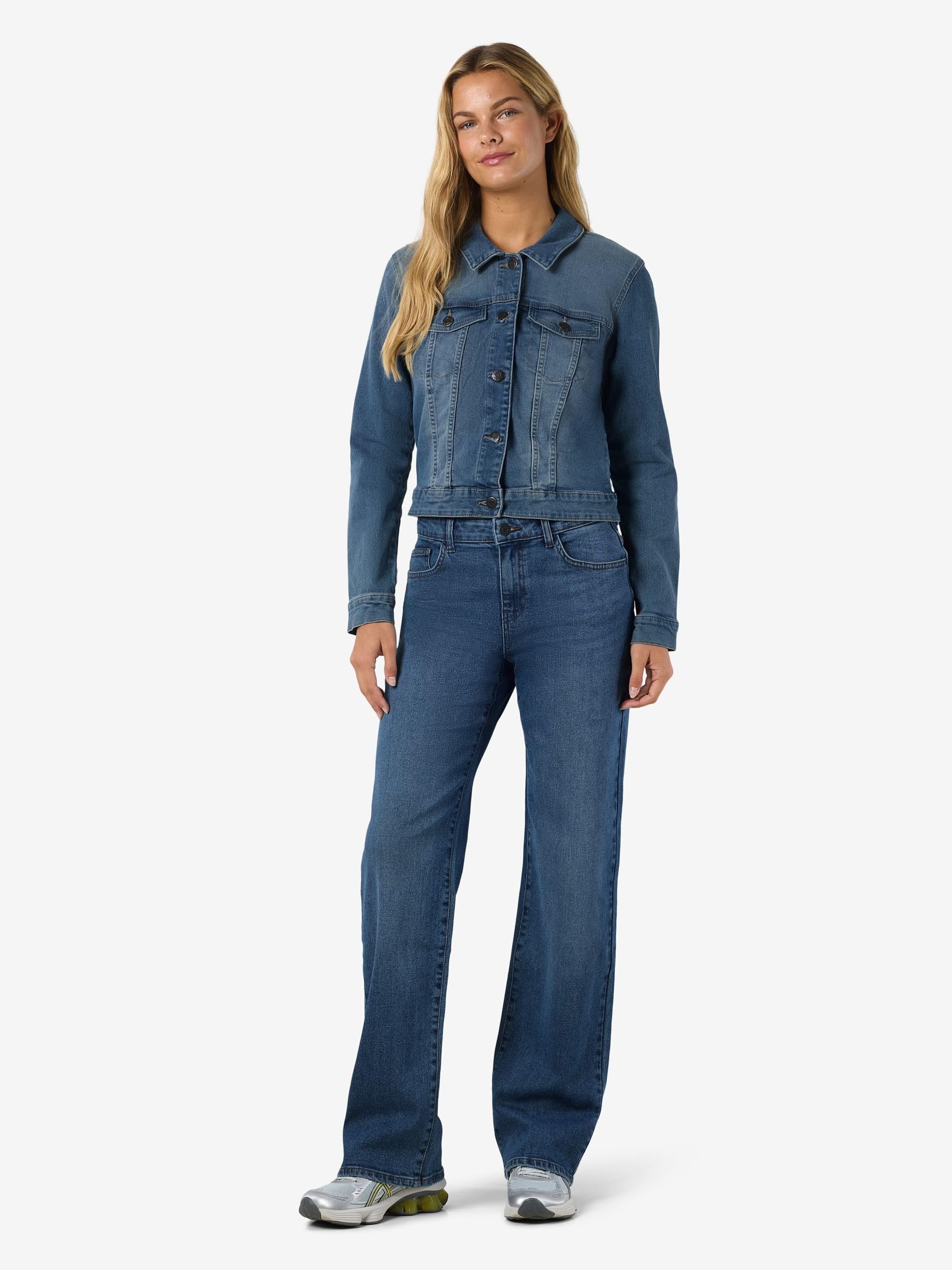 Noisy may kurtka jeansowa panie NMDEBRA LS DENIM JACKET NOOS
