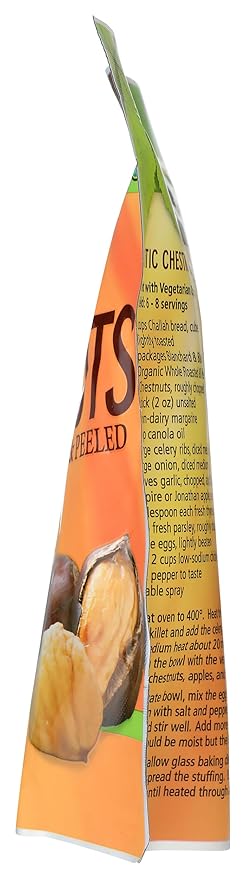 Castañas Enteras Orgánicas Blanchard & Blanchard, Tostadas y Peladas, 5.2 oz miniatura 7