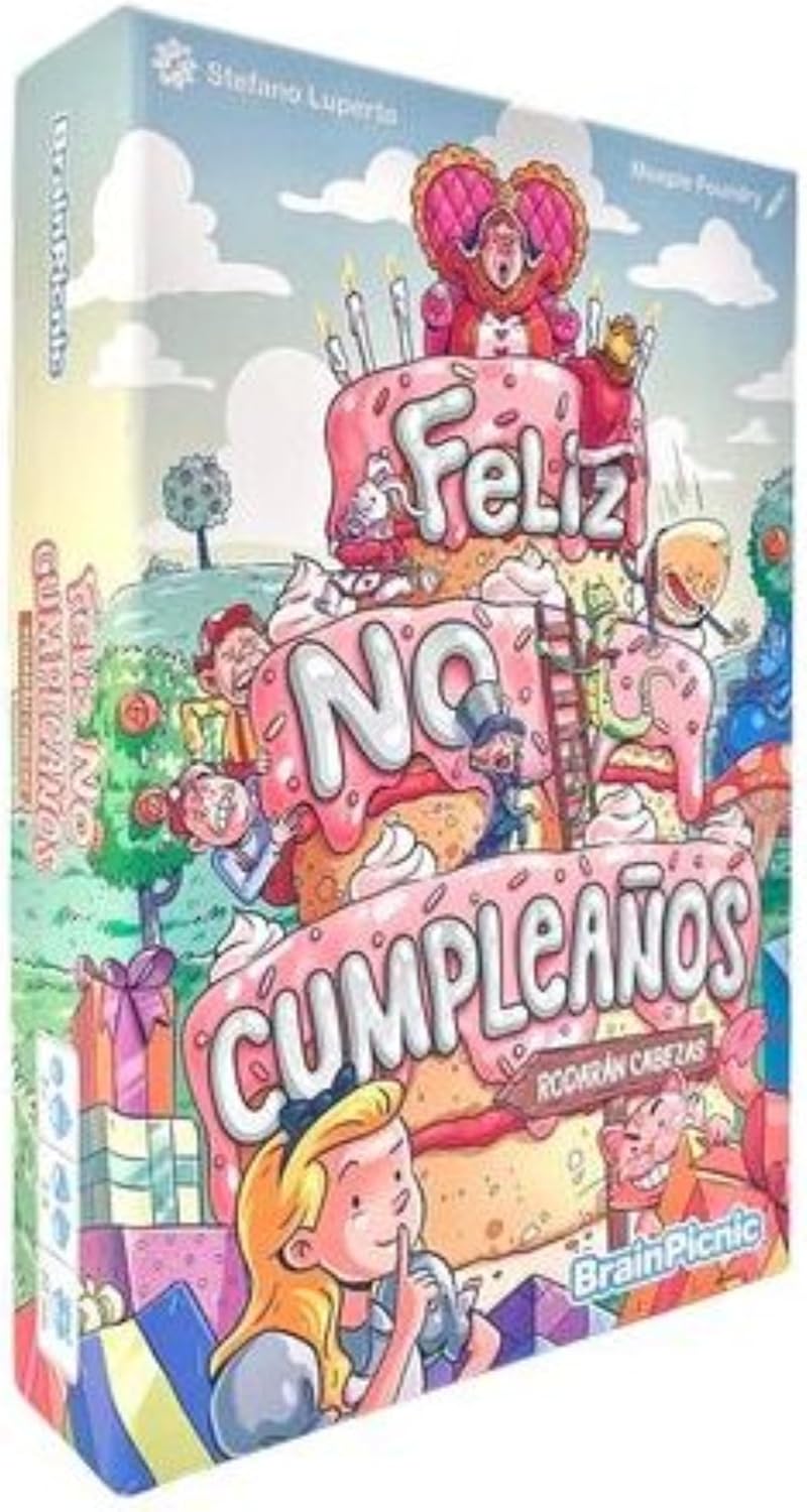 Zacatrus | Happy No Birthday | Card & Strategy Board Game | Wonderland Set | English Version