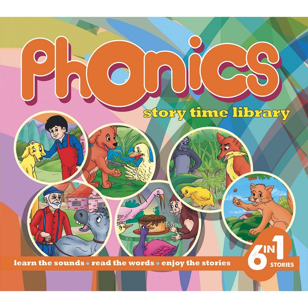 Phonics Story Time Library (6 in 1) (Orange)