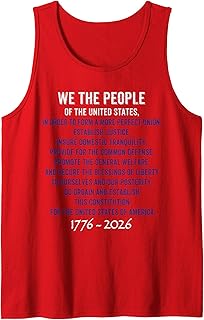 We The People USA Constitution Anniversary Celebration Tank Top