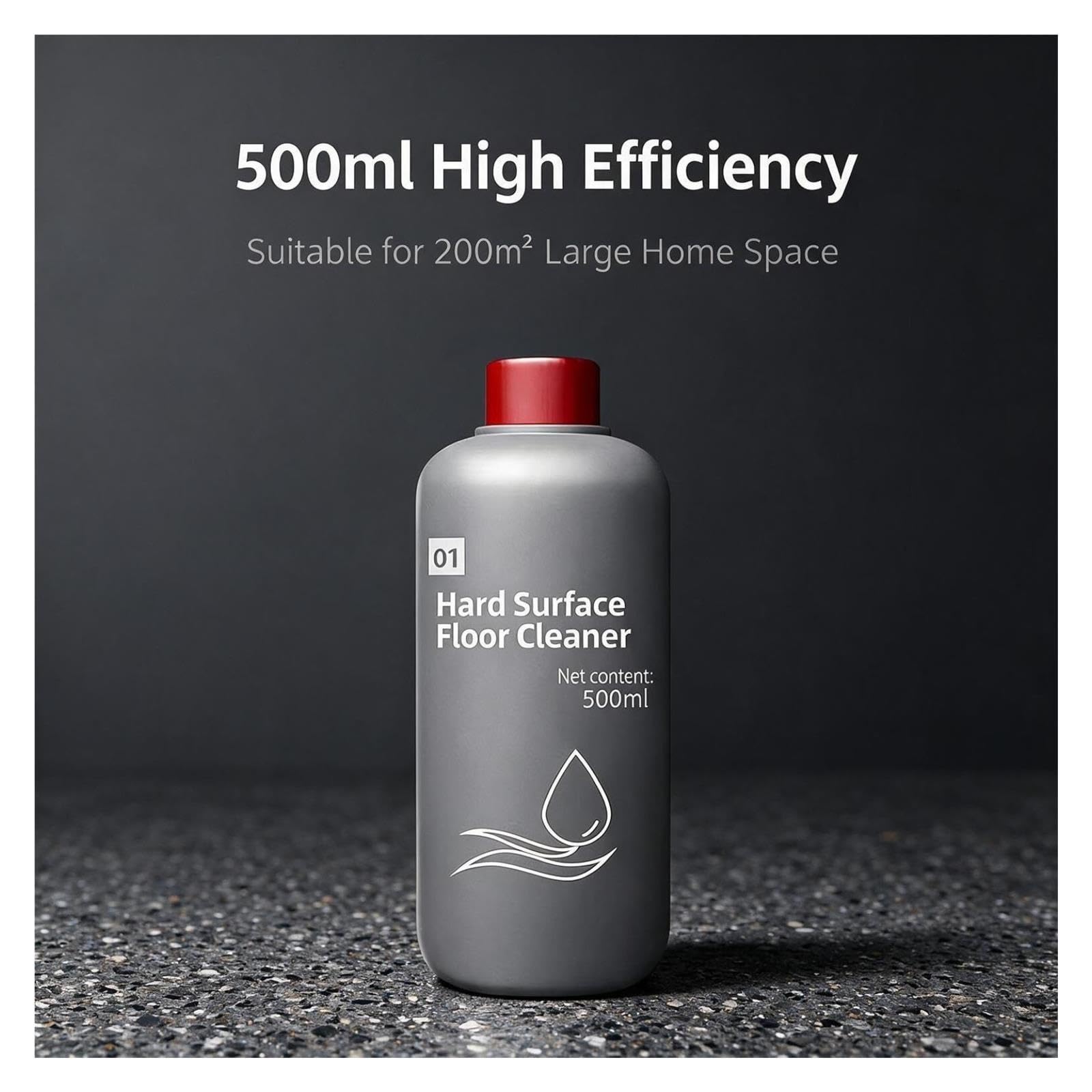 6 Pezzi, 500 Ml Di Detergente For Pavimenti Duri