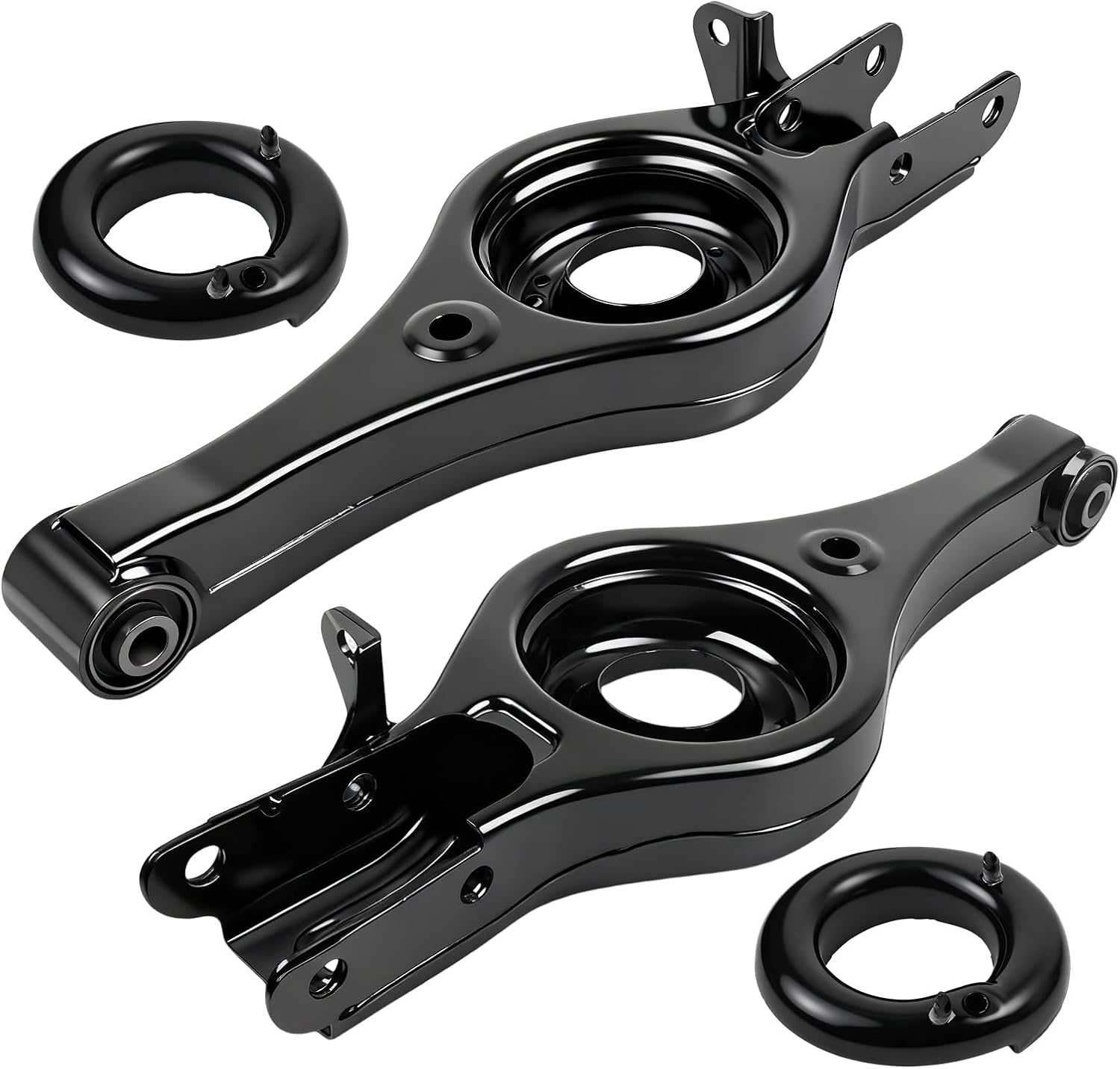 Rear Lower Suspension Control Arms Left and Right Side Compatible with Hyundai Tucson 2010-2015 Sonata 2009-2014 Kia Optima 2011-2015 Sportage 2010-2016 Replacce for 55210-3S050 MS901151