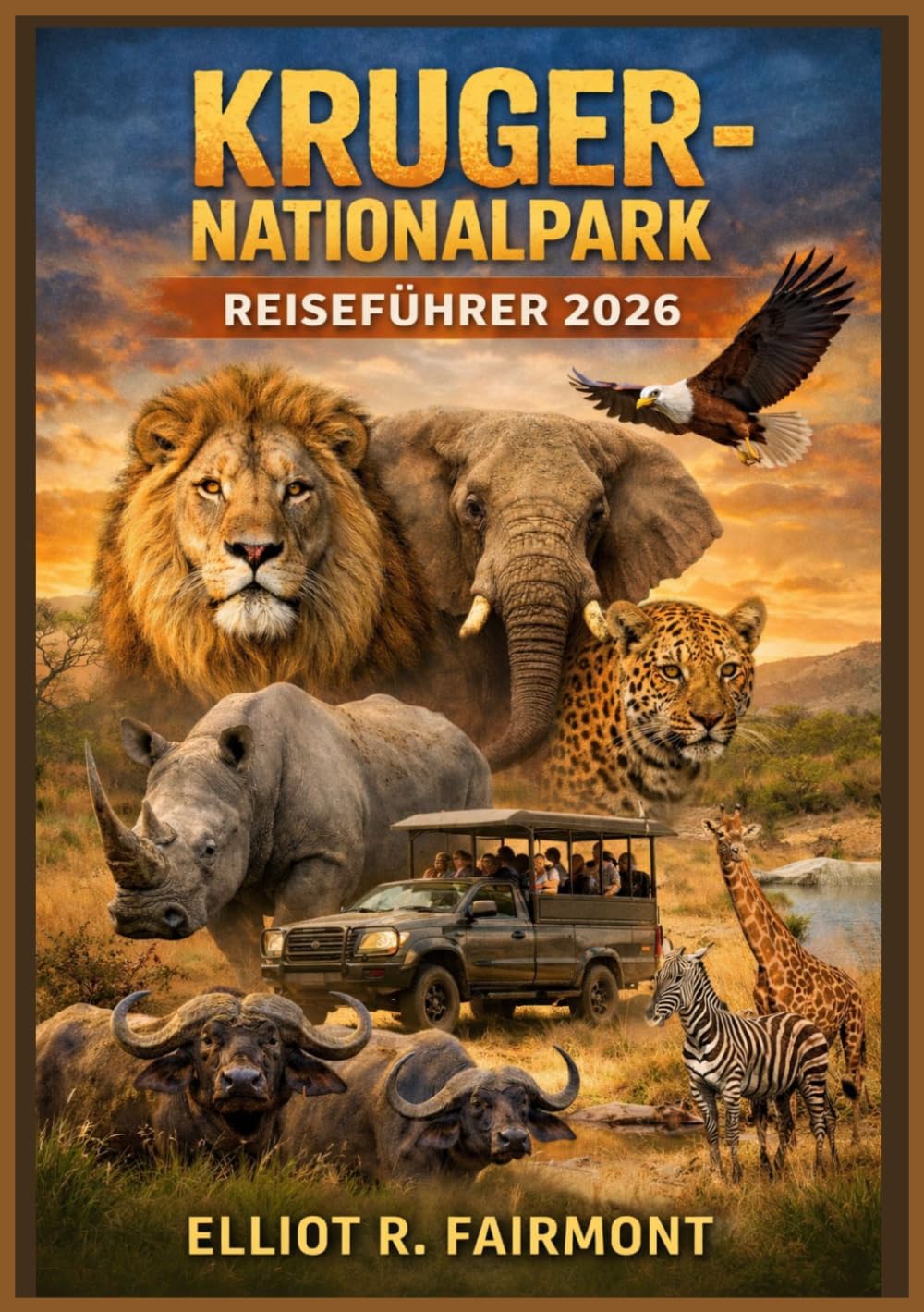 KRUGER-NATIONALPARK REISEFÜHRER 2026: Ein unverzichtbares Handbuch für die Safari Planung, Tierbeobachtungen, Rastlager, Panoramastraßen und ... (Elliot R. Fairmonts Global Explorer-Serie)