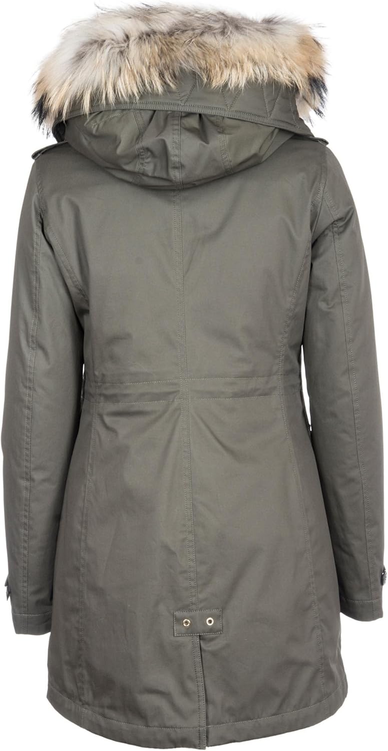 Woolrich scarlett eskimo coat Clearance