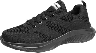 Hasagimol Breathable Running Shoes Women's Trainers Sports Hall Fitness Road Running Shoes Running Trekking Shoes Tennis Shoes Sports Shoes Lightweight Shoes Lace-Up Jogging Shoes