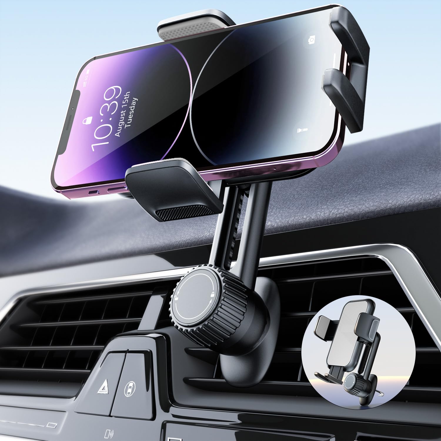 伸縮性のある電話ホルダー Amazon.co.jp: 【全方位自由調整可能】スマホホルダー 車載携帯