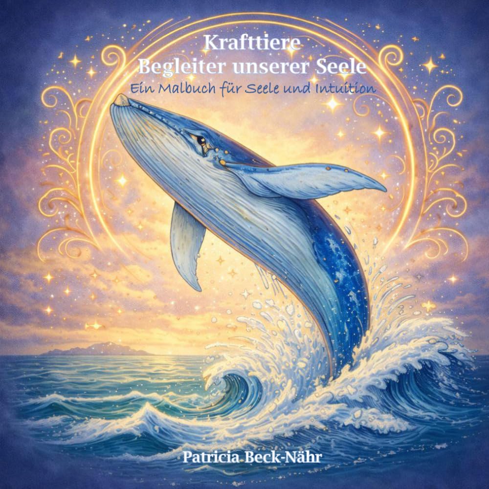 Krafttiere ~ Begleiter unserer Seele: Ein Malbuch für Seele und Intuition