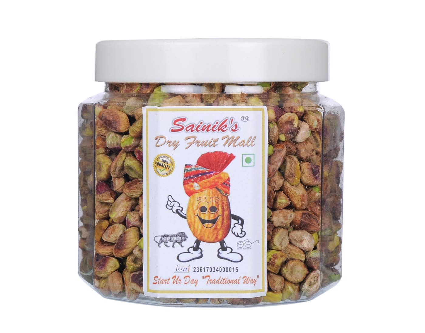 Sainiks Dry Fruit Mall Kernals Without Shell | Sada Pista | Plain Pista | pistachio Without Shell 400 grams (B07TWGYC5Y) Amazon Price History, Amazon Price Tracker