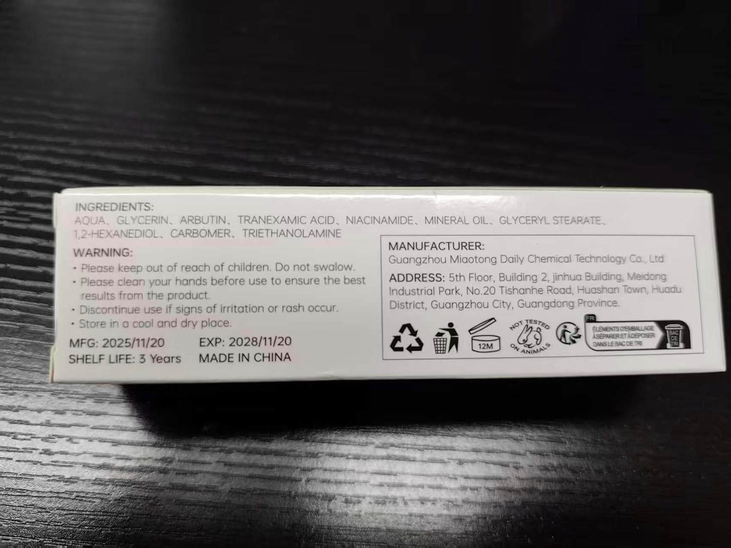 Arbutin 7% + Tranexamic Acid 4% Cream with Niacinamide 1% for Dark Spots & Pigmentation Concerns, Uneven Skin Tone – Moisturizing, Non-Irritating Skin Barrier Care for Sensitive Skin, 1.76 oz - Image 9