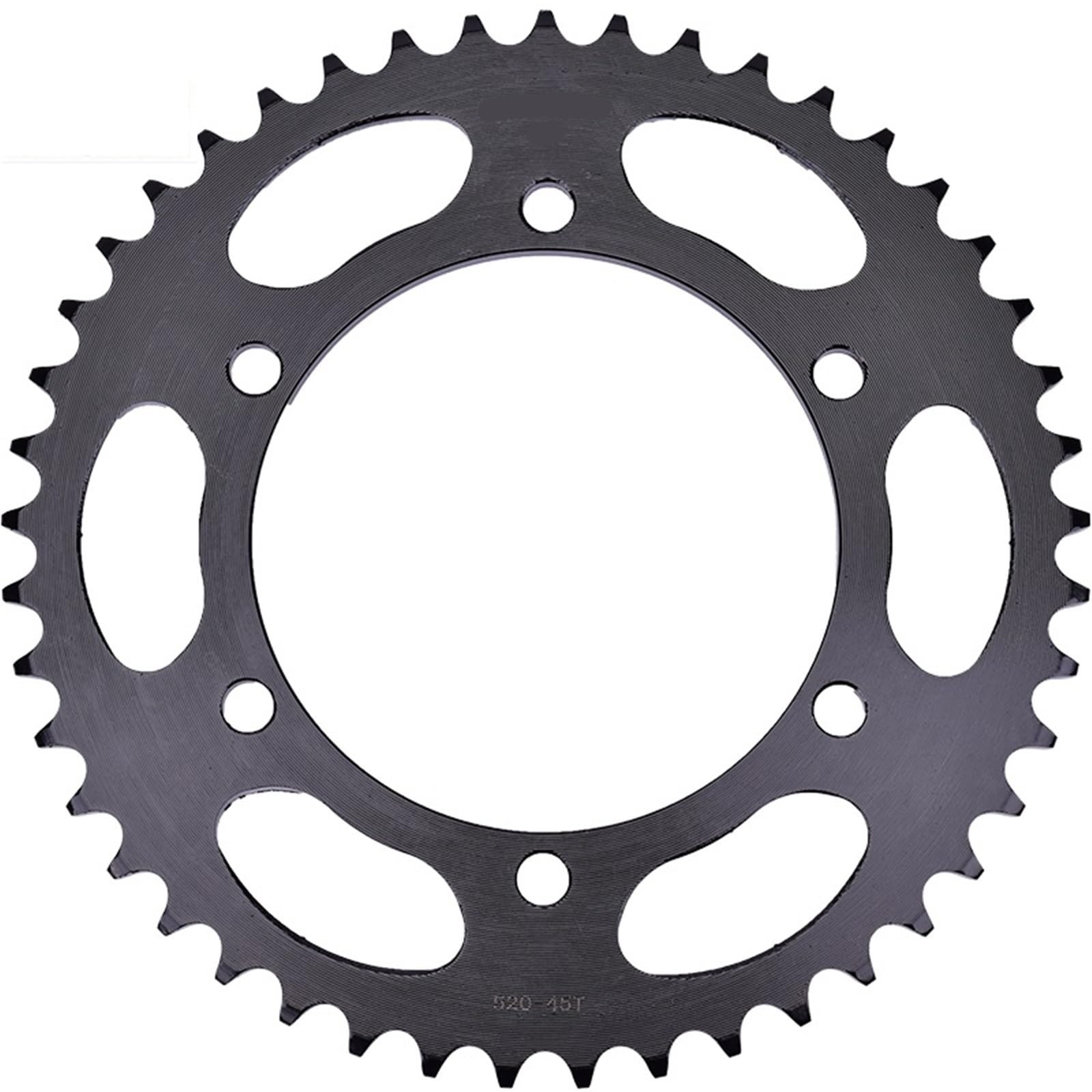 Piñón de cadena Piñón trasero de transmisión 520-45T compatible con Yamaha XT660R, XT660X, Super Motard, XTZ660Z y Tenere 660CC. Kit de Piñón Cadena