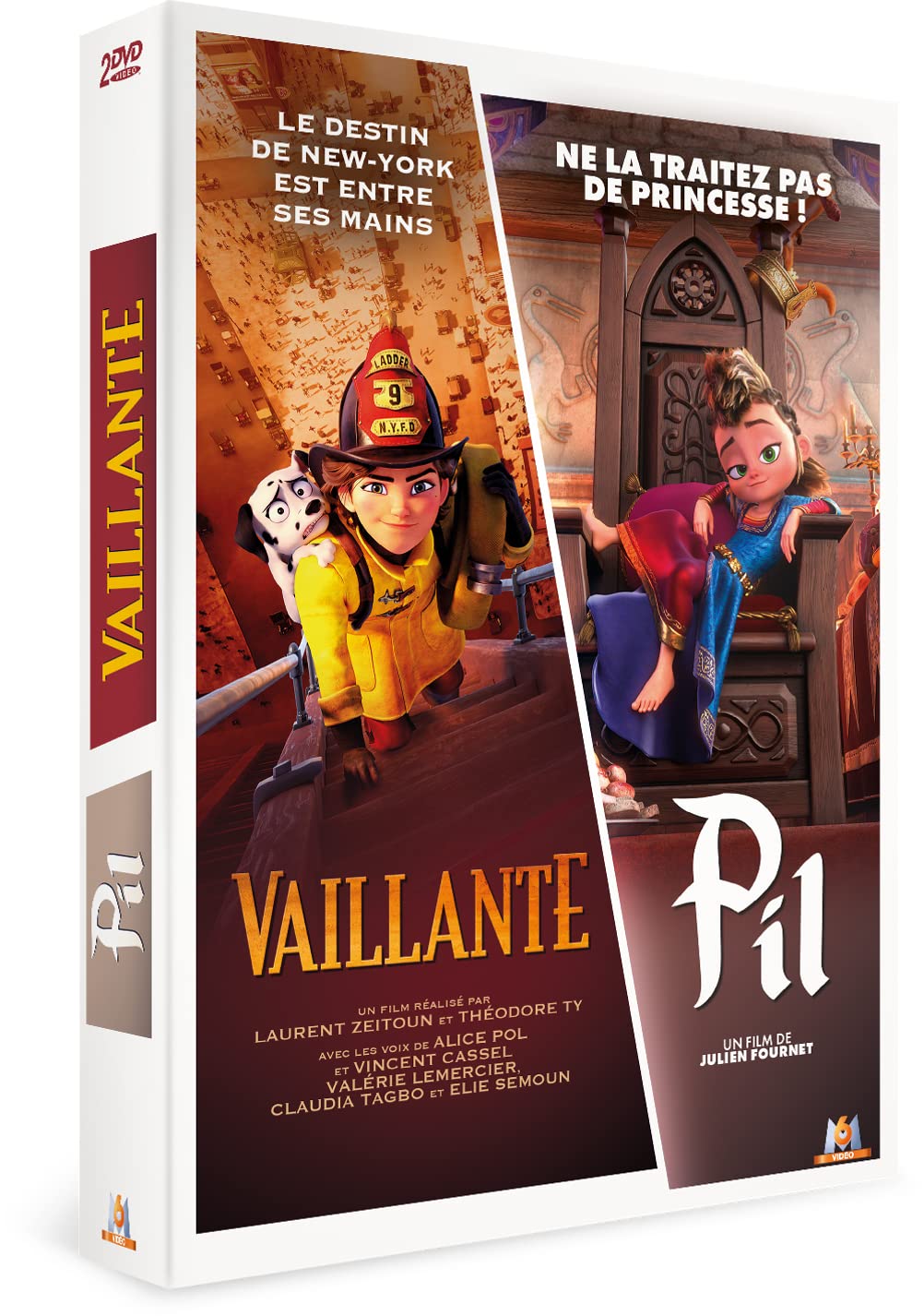 Vaillante + Pil DVD edición original de Francia con formato físico europeo 1
