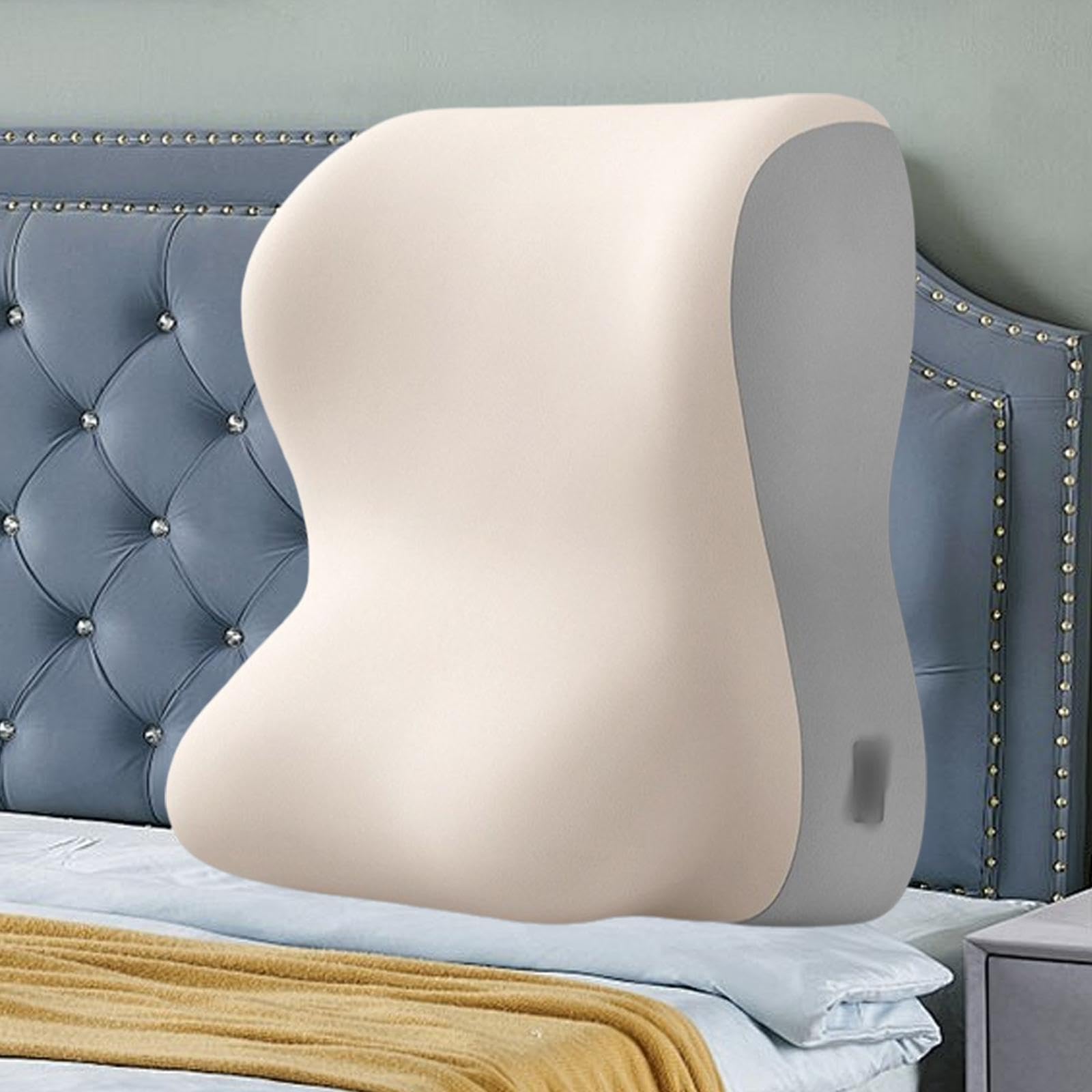 Cuscino In Memory Foam Con Copertura In Seta Al Latte Per,Beige