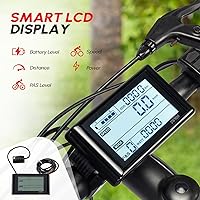 Vista 3 de PEXMOR Kit de conversión de bicicleta eléctrica, kit de conversión de bicicleta eléctrica de 36 V, 750 W, 24 pulgadas20 pulgadas, rueda delantera