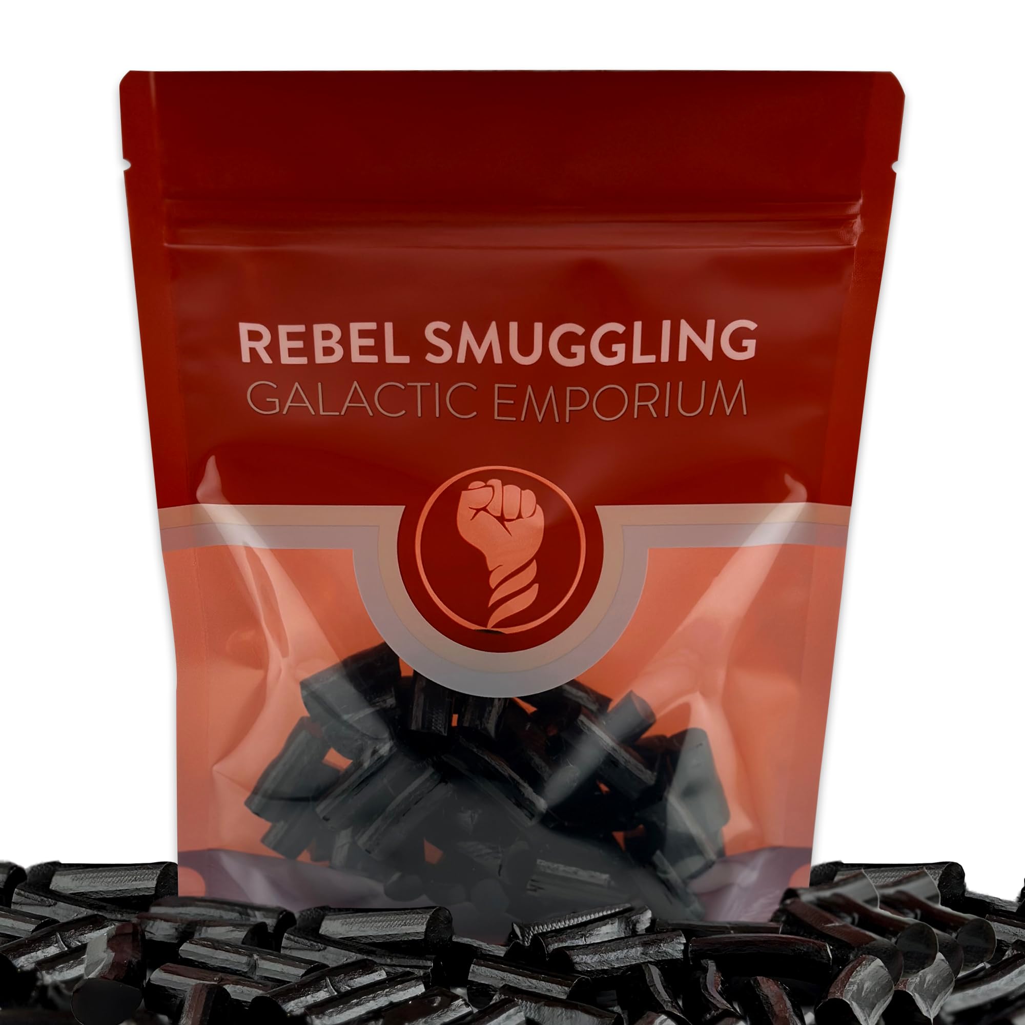 Soft Dutch Licorice Bites Bulk 1lb Bag by Rebel Smuggling Galactic Emporium