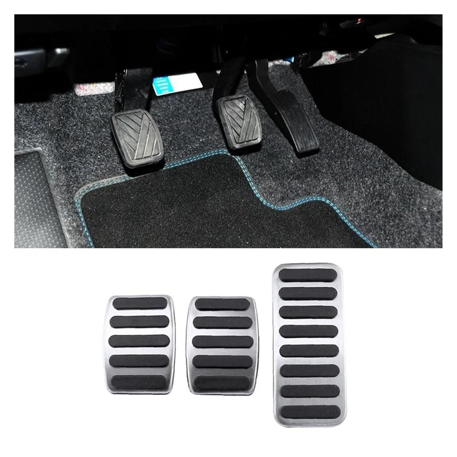 AT Stuff-Pédales De Voiture Pour Suzuki, SX4, JY, S-Cross, Scross, 2014, 2015, 2016, 2017, 2018, 2019, 2020, 2021, 2022, Accélérateur, Ein, Pédale Non Aldes