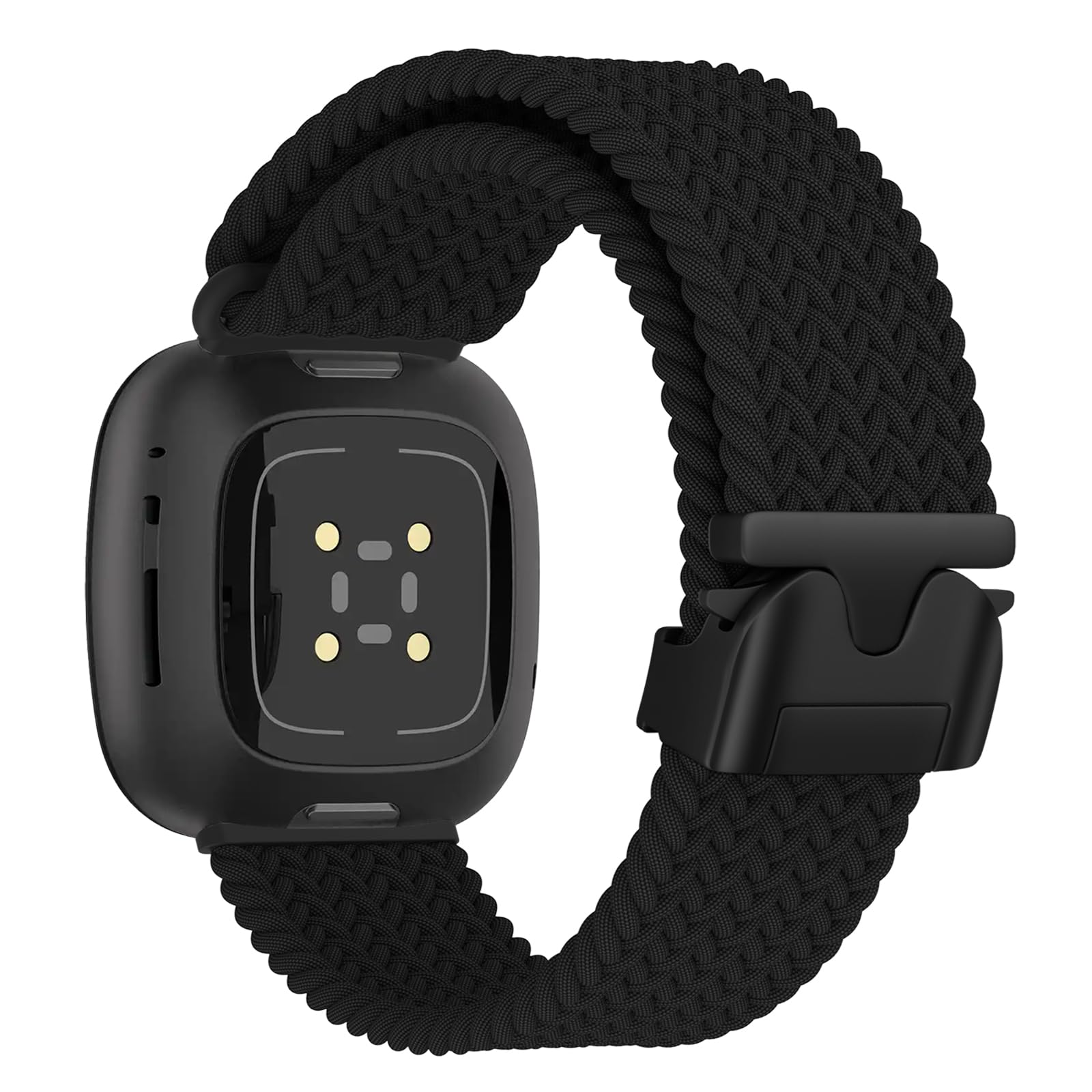 YASPARK Compatible with Fitbit Versa 4/3/Sense 2/1, Soft Elastic Nylon Sport Replacement Band for Fitbit Versa 4/3, Sense 2/1 — image 1