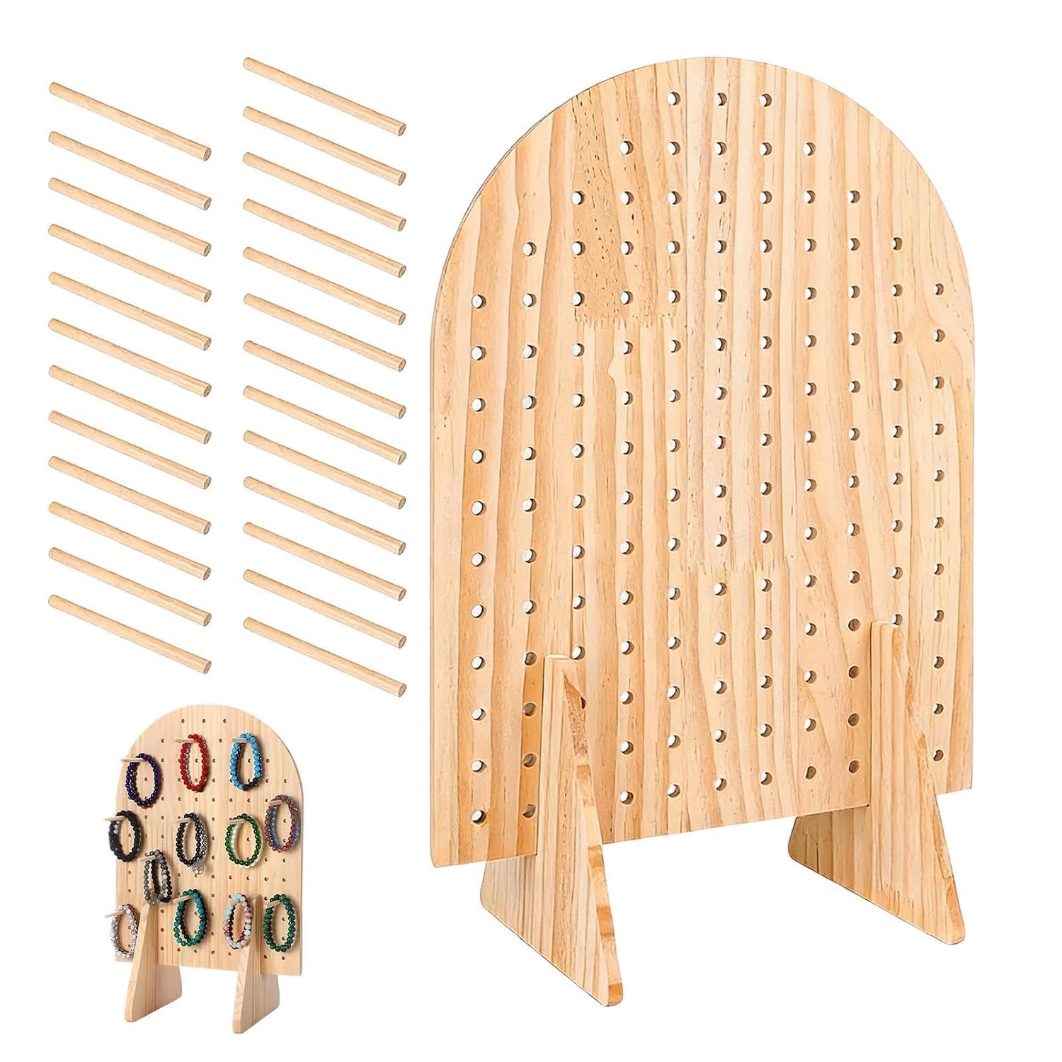 Pegboard Stand Heavy-Duty Tabletop Organizer