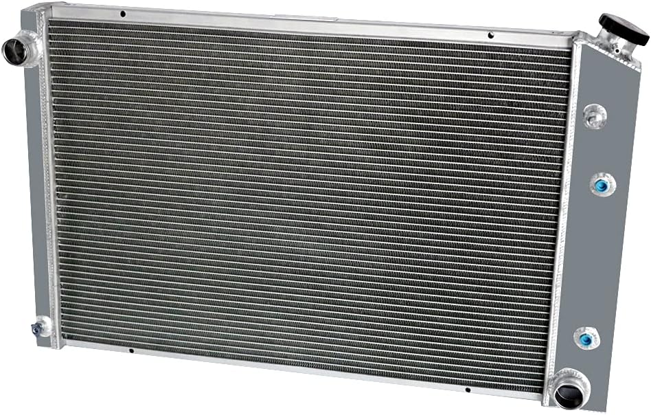 ECMRAD 3 Row Aluminum Radiator for 1981-1986 Chevy C/K C10 C20 C30 K10 K20 K30 5.0l 5.7l 7.4l 6.6l V8 Suburban