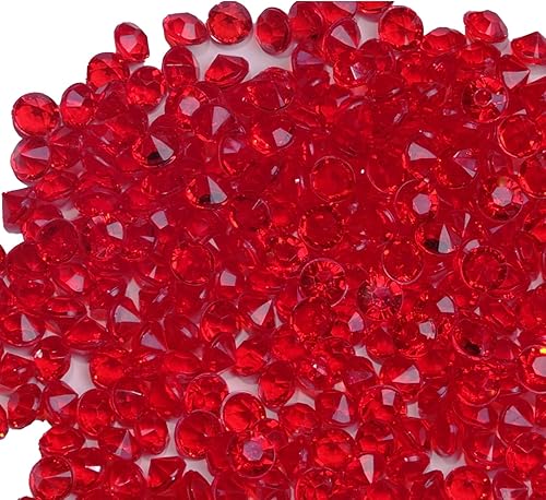 Rellenos de jarrón acrílico, 8000 piezas de diamantes falsos de 0.157 pulgadas, piedras preciosas dispersas para mesa, bodas, espectáculos de novia,