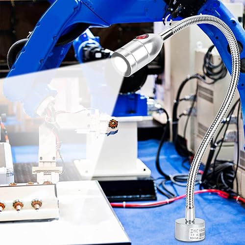 Miniatura 4 de CHICIRIS Luz LED para máquina de coser de 3 W, lámpara de escritorio LED, luz de máquina de coser para el hogar con base magnética, lámpara de